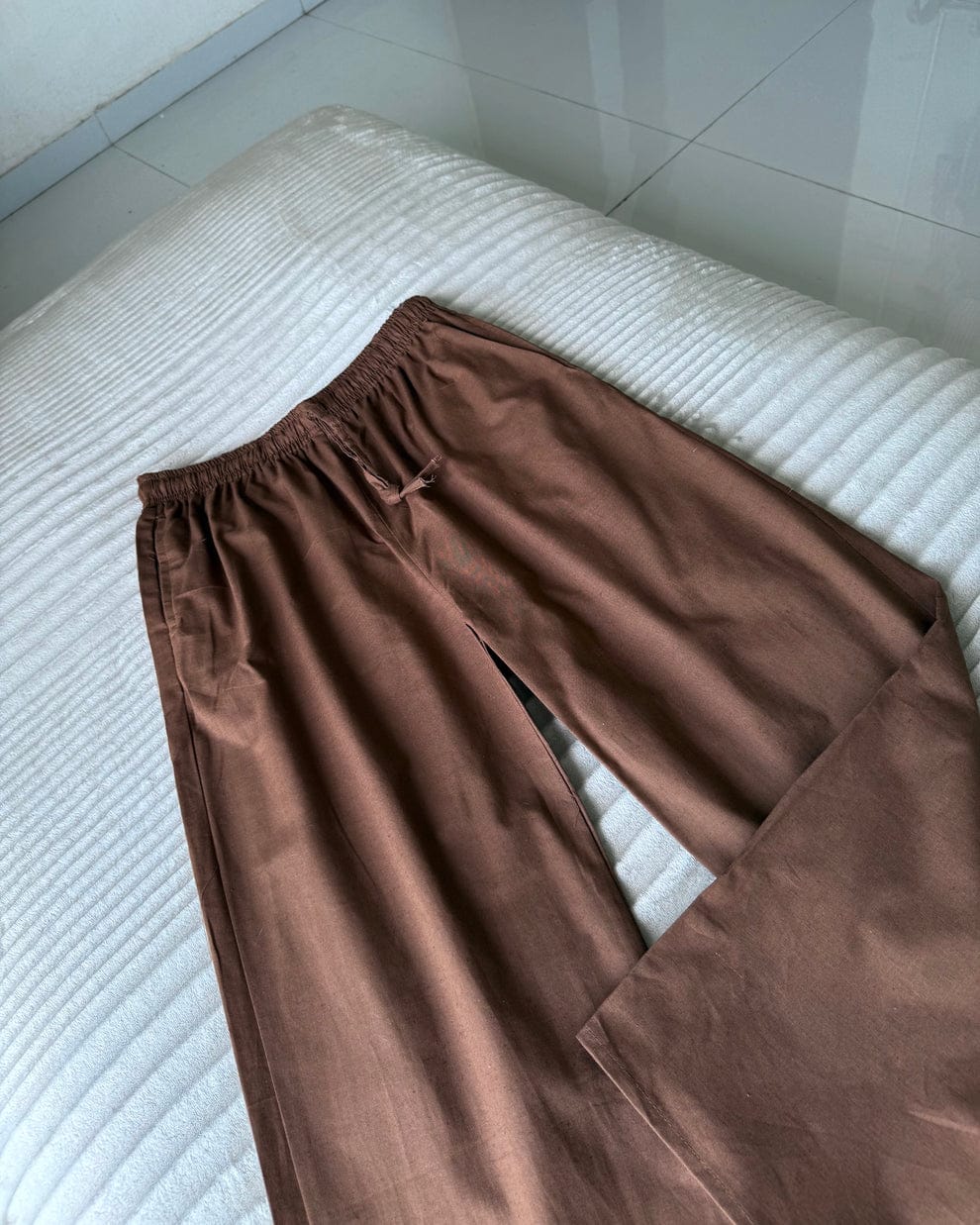 Brown Linen Pant