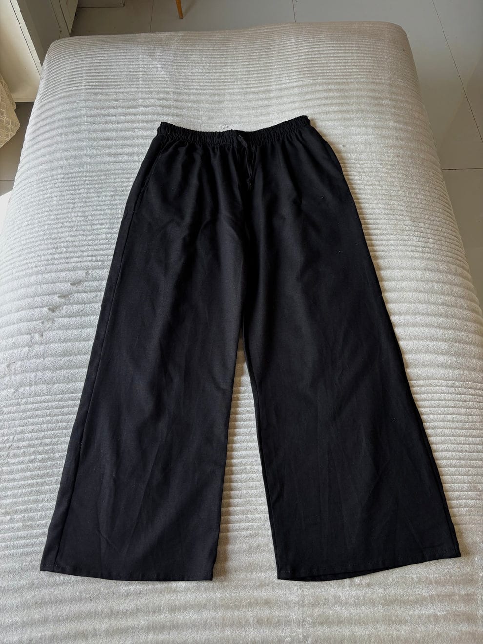 Black Linen Pant