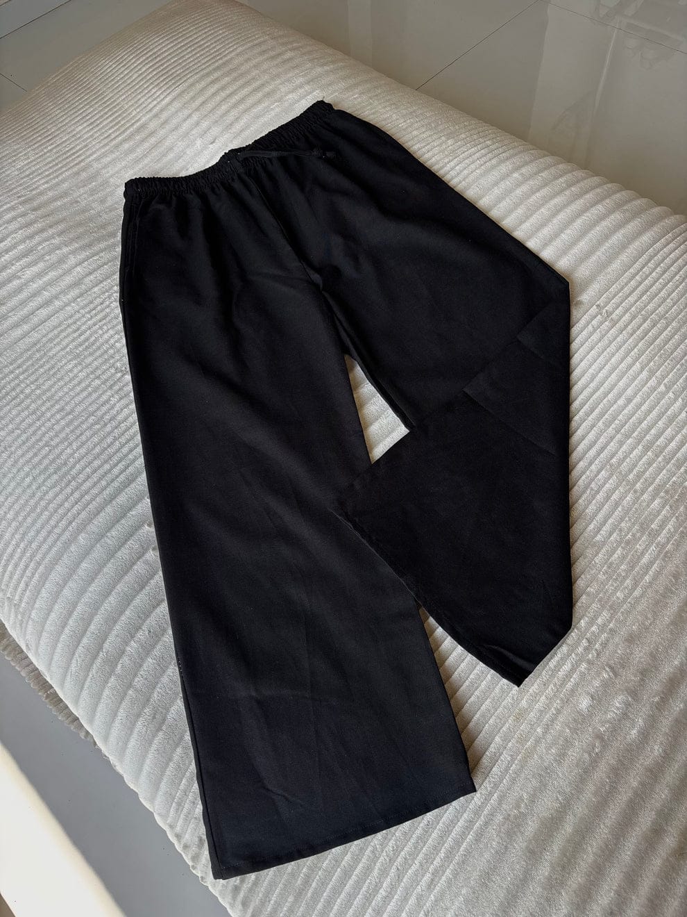 Black Linen Pant