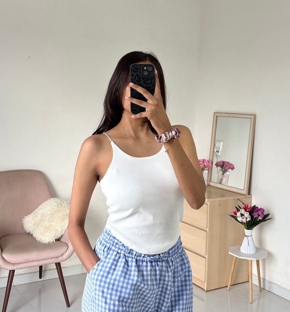 White Double Layer Tank To