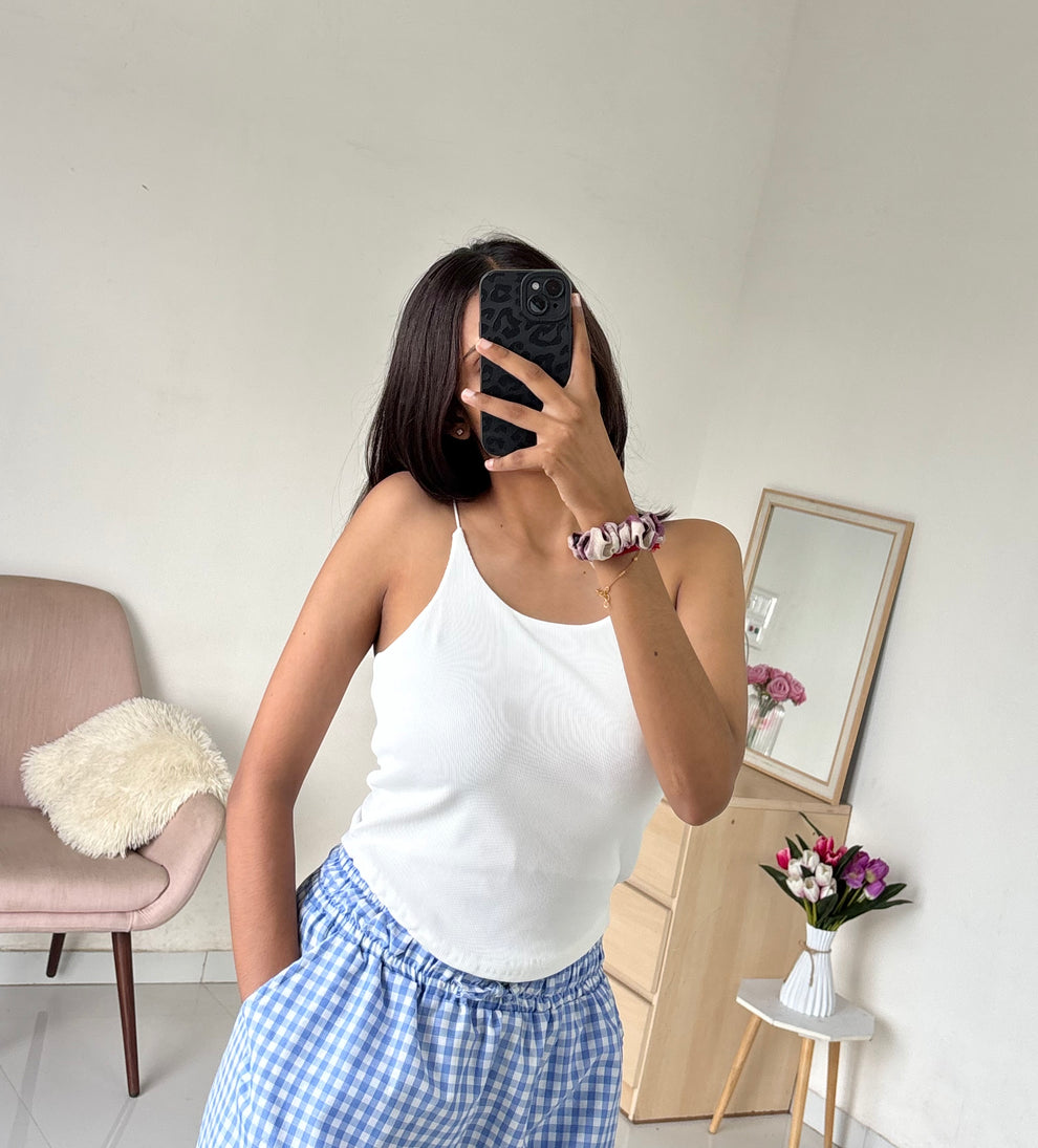 White Double Layer Tank To